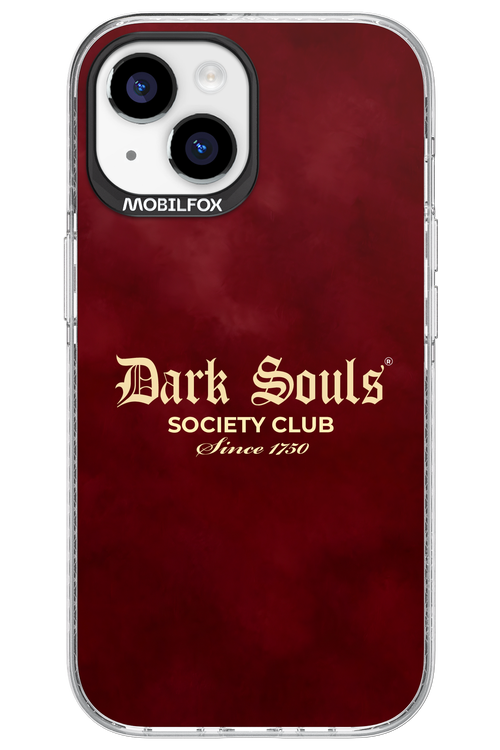 Dark Souls (Burgundy) - Apple iPhone 15