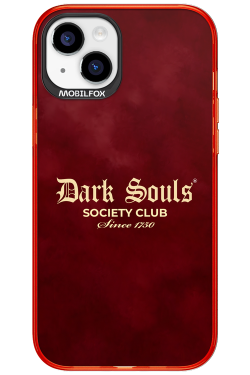 Dark Souls (Burgundy) - Apple iPhone 15 Plus
