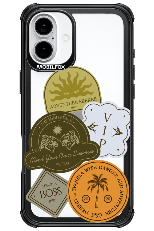 Badge Keeper - Apple iPhone 16 Plus