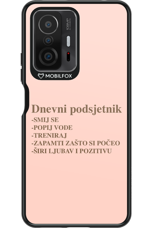 Dnevni Podsjetnik - Xiaomi Mi 11T Pro