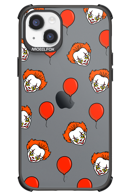 Mystery Clown (Transparent) - Apple iPhone 14 Plus