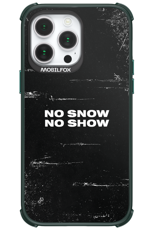 No snow, no show - Apple iPhone 14 Pro Max
