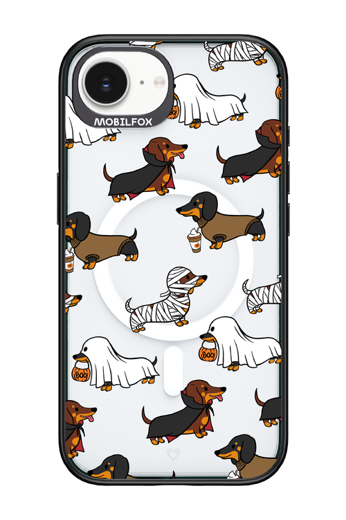 Scary Dachshund (Transparent) - Apple iPhone 16e