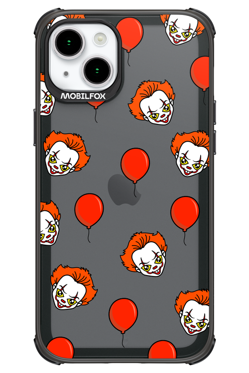 Mystery Clown (Transparent) - Apple iPhone 15 Plus