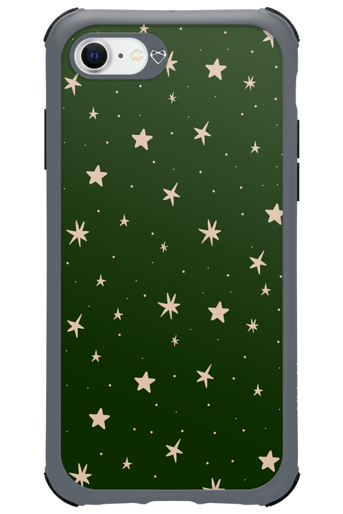 Forest Green Stars - Apple iPhone SE 2022