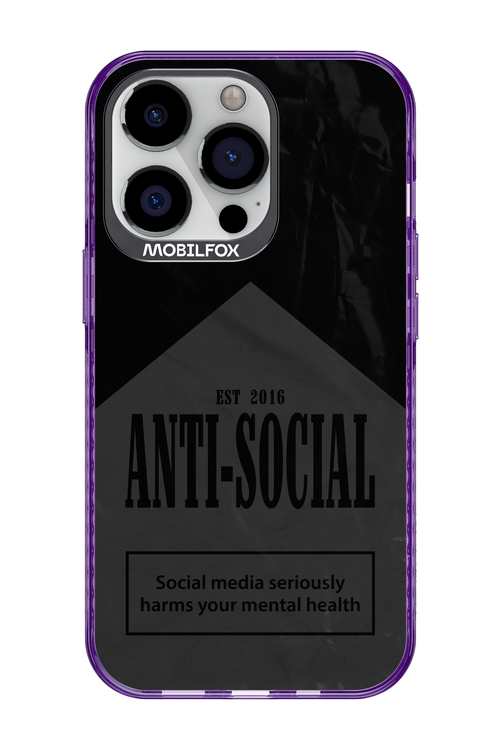 ANTI-SOCIAL (BLVCK) 2.0 - Apple iPhone 13 Pro