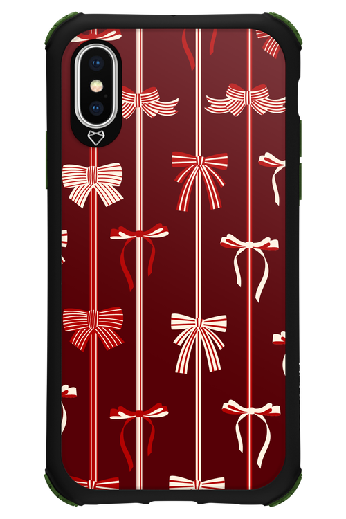 Holiday Bow - Apple iPhone XS