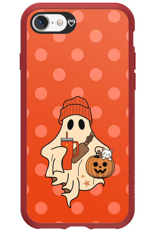 Ghost Girl (Orange) - Apple iPhone 8
