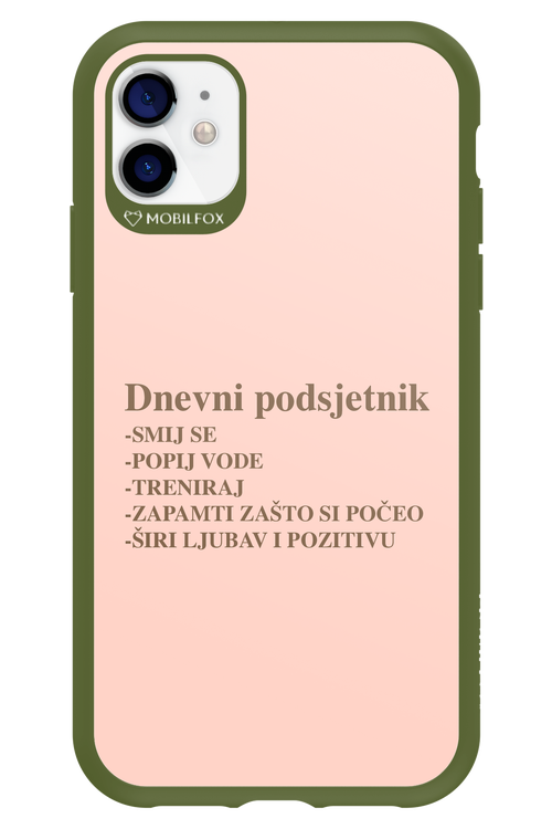 Dnevni Podsjetnik - Apple iPhone 11