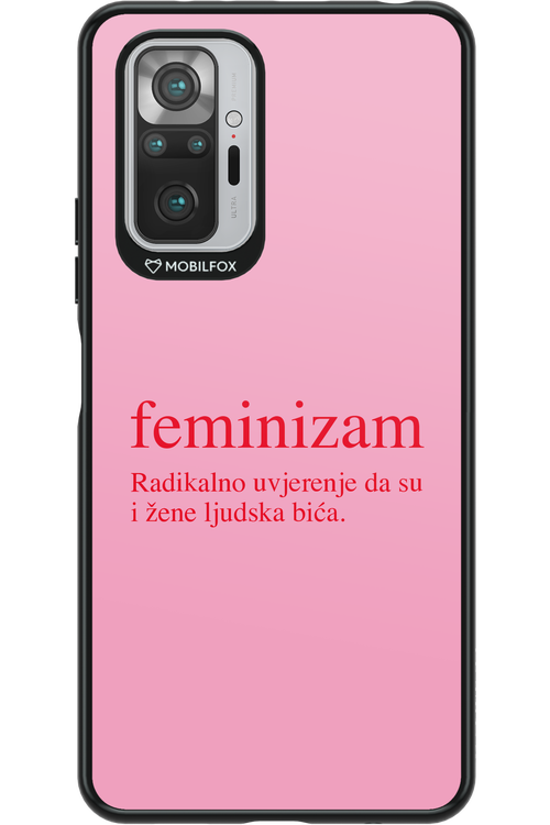 Feminizam Pink - Xiaomi Redmi Note 10 Pro