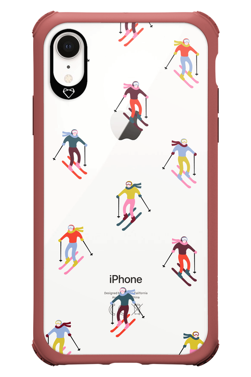 Snow Motion (Transparent) - Apple iPhone XR