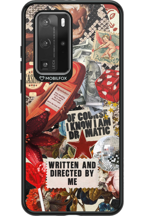 RED VINTAGE - Huawei P40 Pro