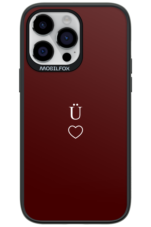 U Burgundia II 2.0 - Apple iPhone 14 Pro Max