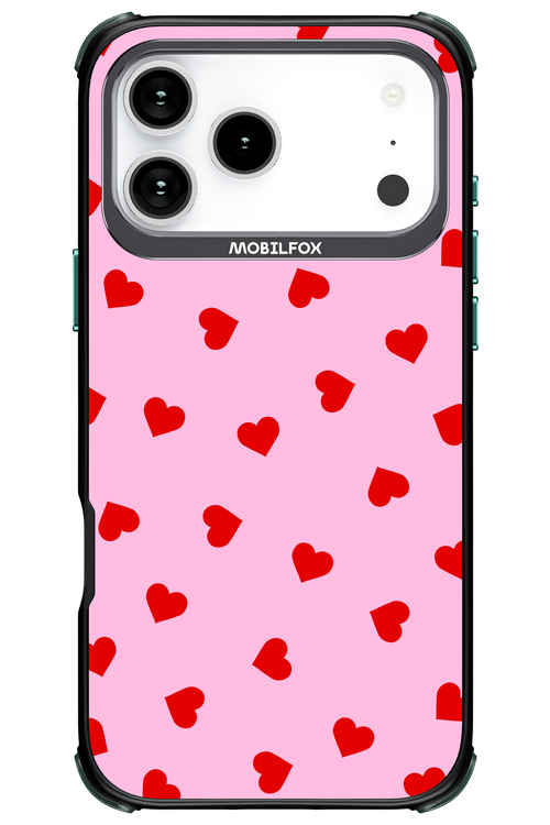 Sprinkle Heart Pink - Apple iPhone 17 Pro Max