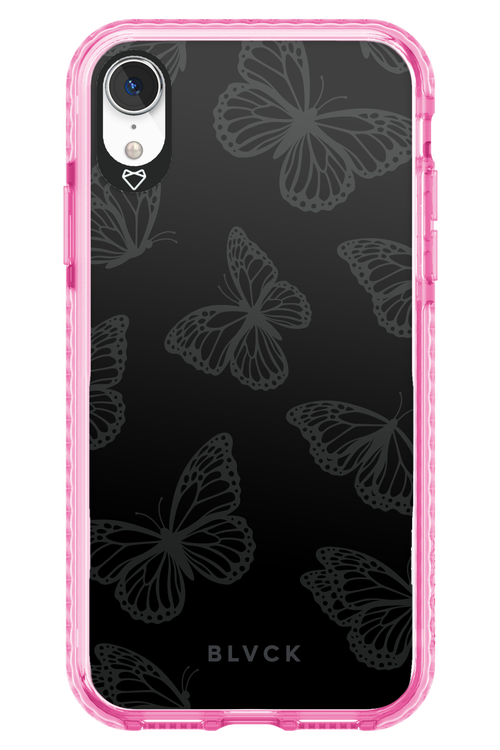 Black Butterflies - Apple iPhone XR