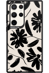 Monochrome Flowerss - Samsung Galaxy S23 Ultra