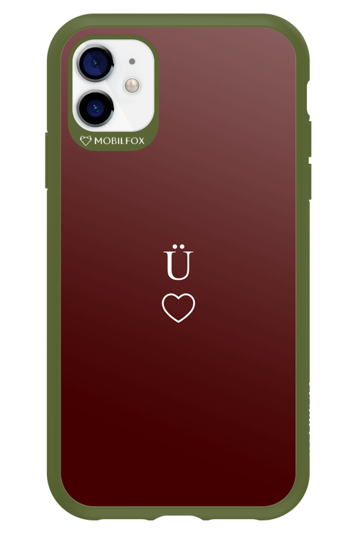 U Burgundia II - Apple iPhone 11