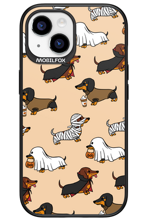Scary Dachshund - Apple iPhone 15