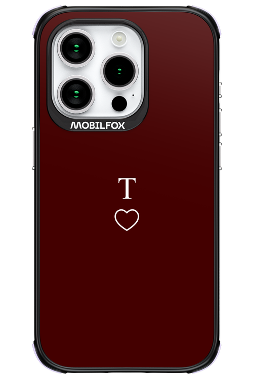 T Burgundia 2.0 - Apple iPhone 15 Pro