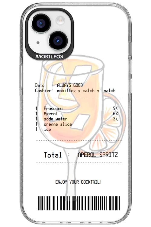 aperol spritz cocktail - Apple iPhone 15 Plus