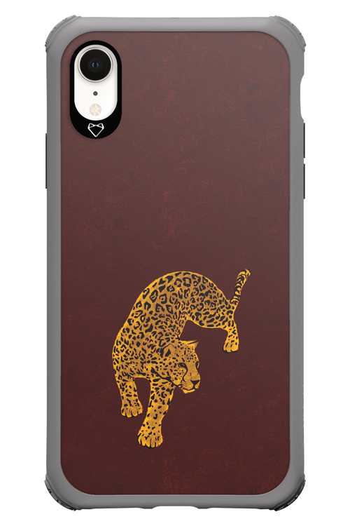 Burgundy Leopard - Apple iPhone XR