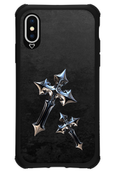 Chrome Crosses - Apple iPhone X