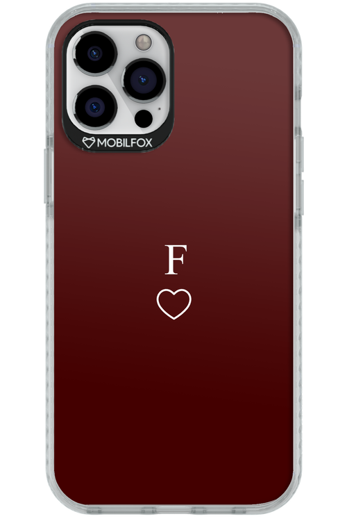 F Burgundia 2.0 - Apple iPhone 12 Pro Max