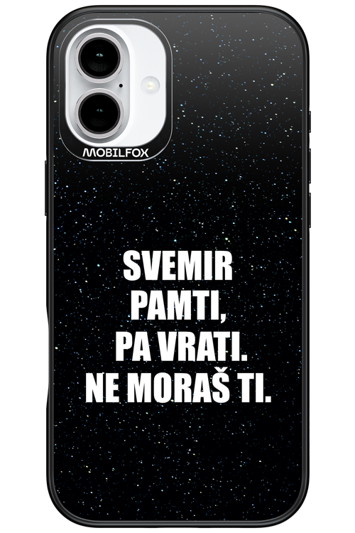 Universe Black - Apple iPhone 16 Plus