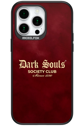 Dark Souls (Burgundy) - Apple iPhone 15 Pro Max