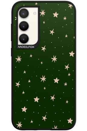 Forest Green Stars - Samsung Galaxy S23 Plus