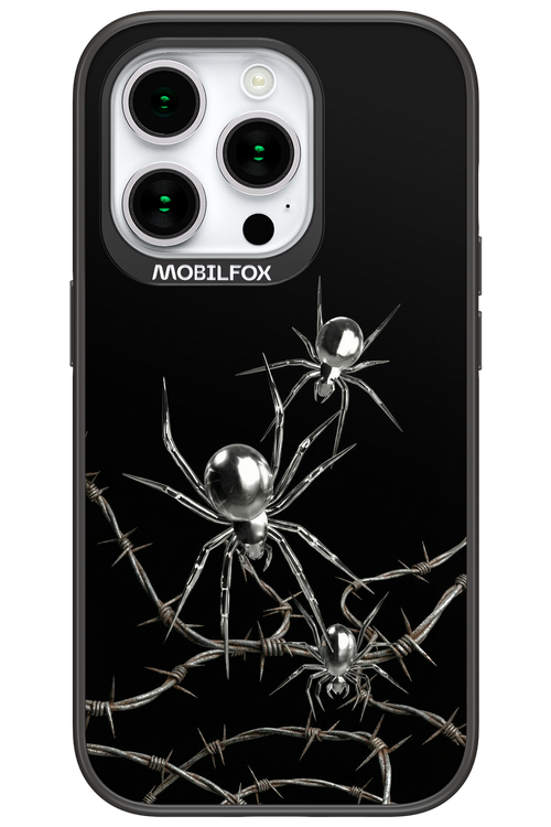 Silver Spiderz 2.0 - Apple iPhone 15 Pro