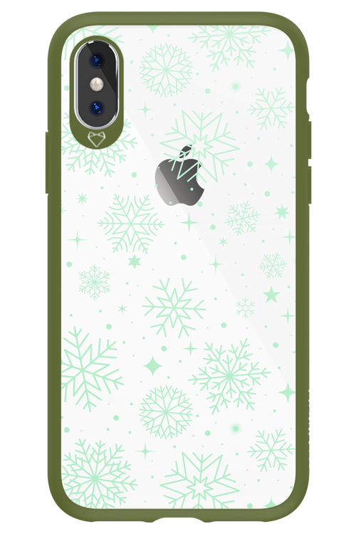 Tiffany's Snowflakes - Apple iPhone X