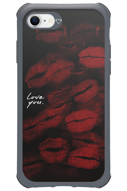 LOVE U BLACK 2.0 - Apple iPhone SE 2022