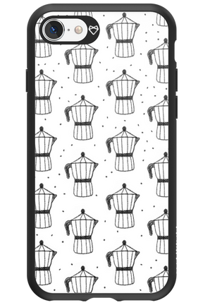 Retro Caffee - Apple iPhone 8
