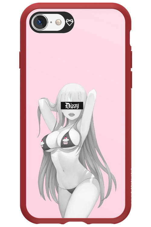 Pink Cupcake - Apple iPhone 8