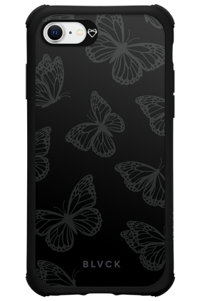Black Butterflies - Apple iPhone 8