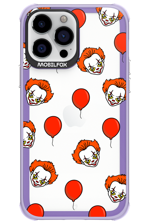 Mystery Clown (Transparent) - Apple iPhone 13 Pro Max