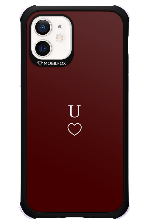 U Burgundia 2.0 - Apple iPhone 12