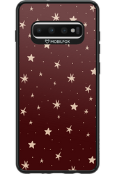 Burgundy Stars - Samsung Galaxy S10+