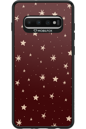 Burgundy Stars - Samsung Galaxy S10+