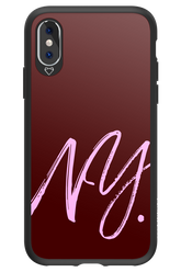 (Dark Blush) NY 2.0 - Apple iPhone X