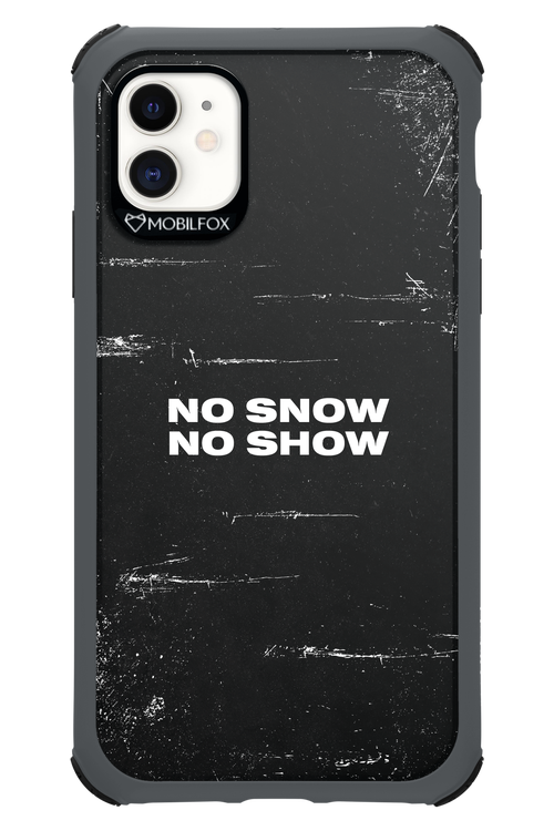 No snow, no show - Apple iPhone 11
