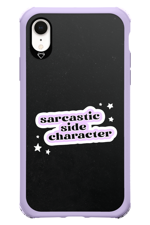 Sarcastic Black - Apple iPhone XR