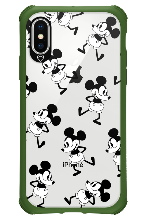 Iconic Mouse (pattern) - Apple iPhone X