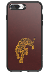 Burgundy Leopard - Apple iPhone 7 Plus