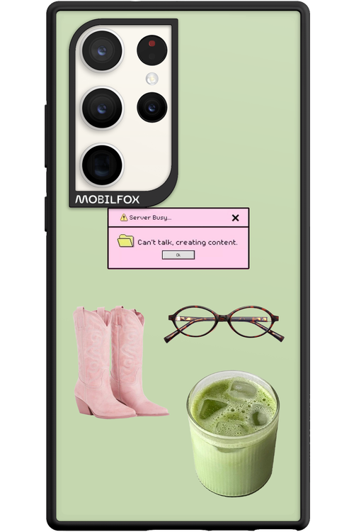 Matcha Babe - Samsung Galaxy S23 Ultra