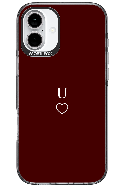 U Burgundia 2.0 - Apple iPhone 16 Plus