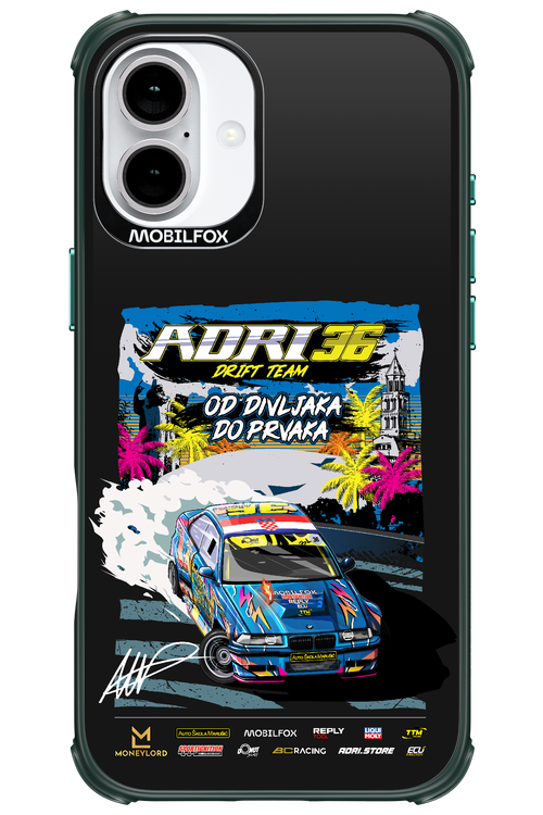 ADRI36 Midnight Drift 2.0 - Apple iPhone 16 Plus