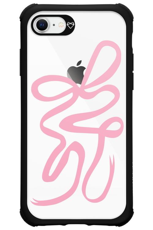 Pink Bow - Apple iPhone 8