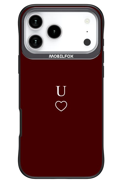 U Burgundia 2.0 - Apple iPhone 17 Pro Max